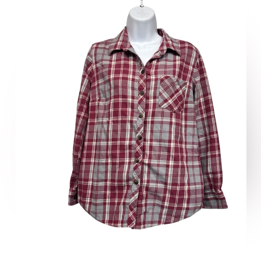 Blue mountain flannel size medium